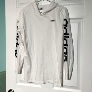 Adidas long sleeve with hood